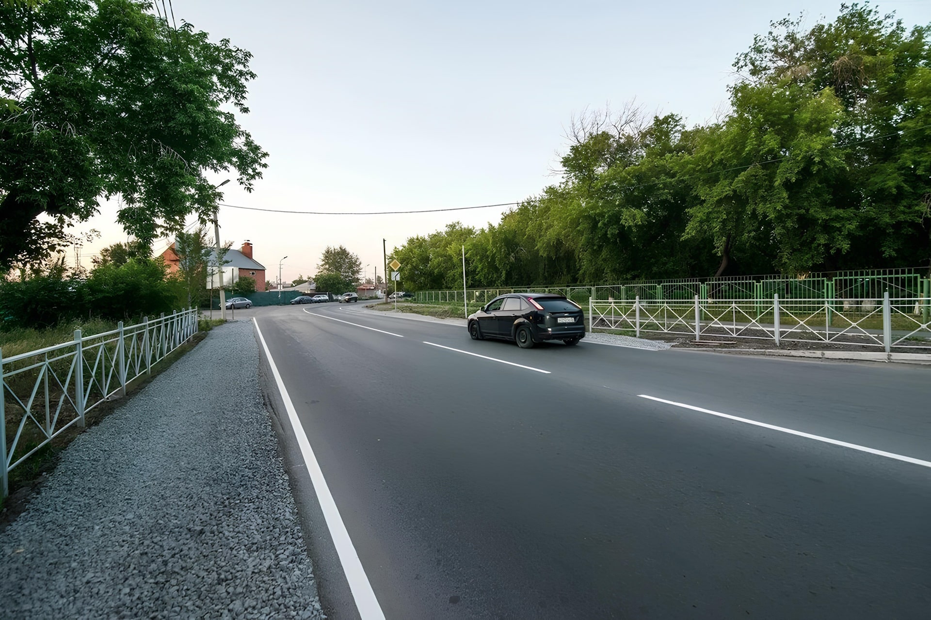 Ремонт автомобильной дороги по ул. Воровского в городе Омске